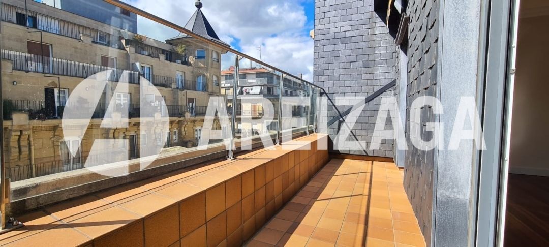 Terrace of Attic to rent in Donostia - San Sebastián   with Heating, Terrace and Balcony