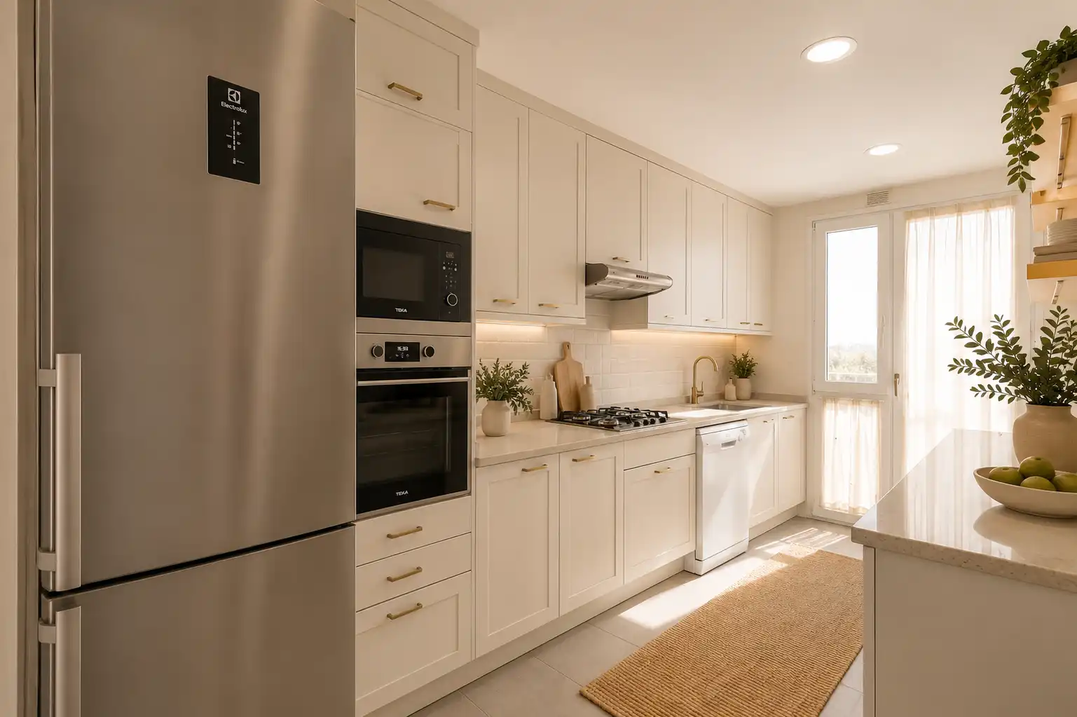 Kitchen of Flat for sale in Barcelona  with Air Conditioner, Heating and Terrace