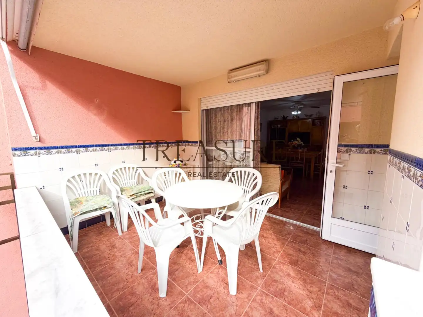Terraza de Apartamento en venta en La Manga del Mar Menor con Terraza y Balcón
