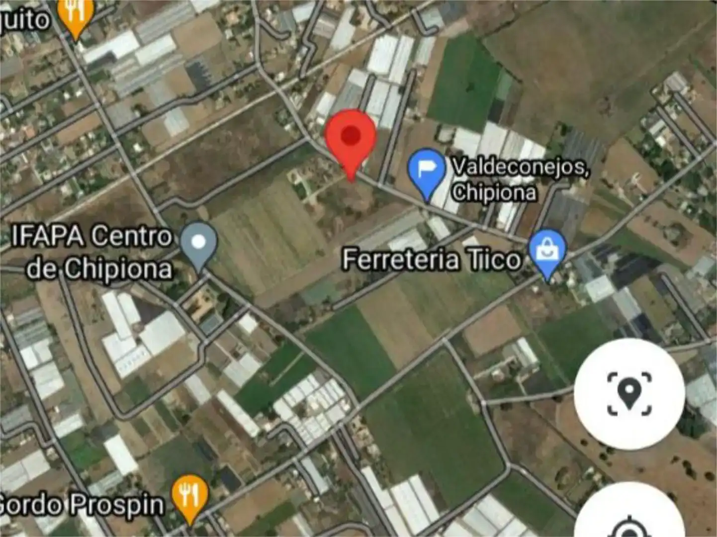 Exterior view of Land for sale in Chipiona