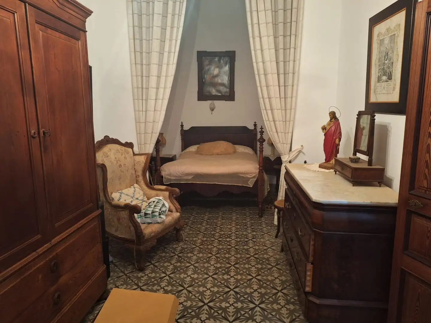 Dormitori de Casa adosada en venda en Algaida amb Jardí privat i Traster