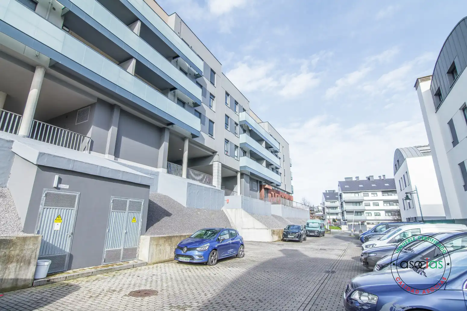 Exterior view of Flat for sale in Gijón   with Heating, Terrace and Storage room