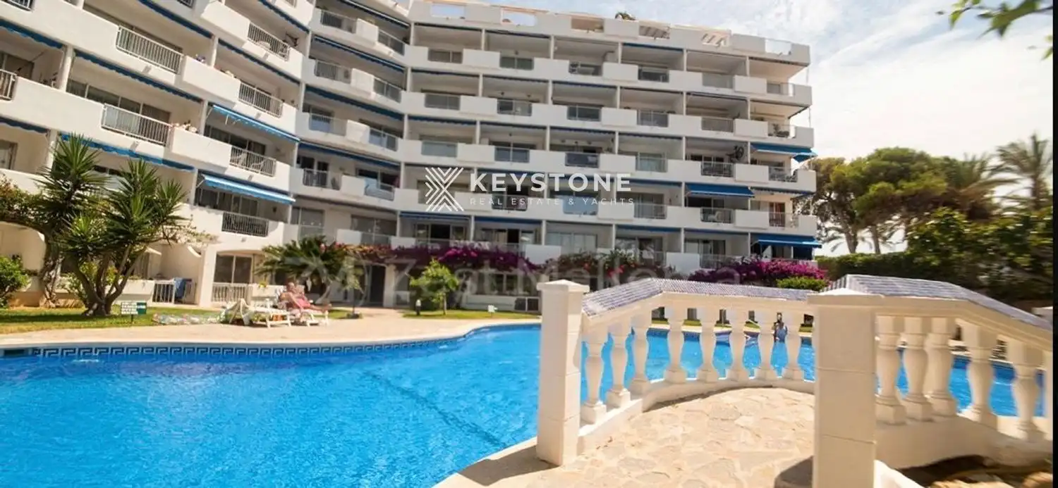 Exterior view of Flat for rent in Calvià  with Air Conditioner, Terrace and Swimming Pool