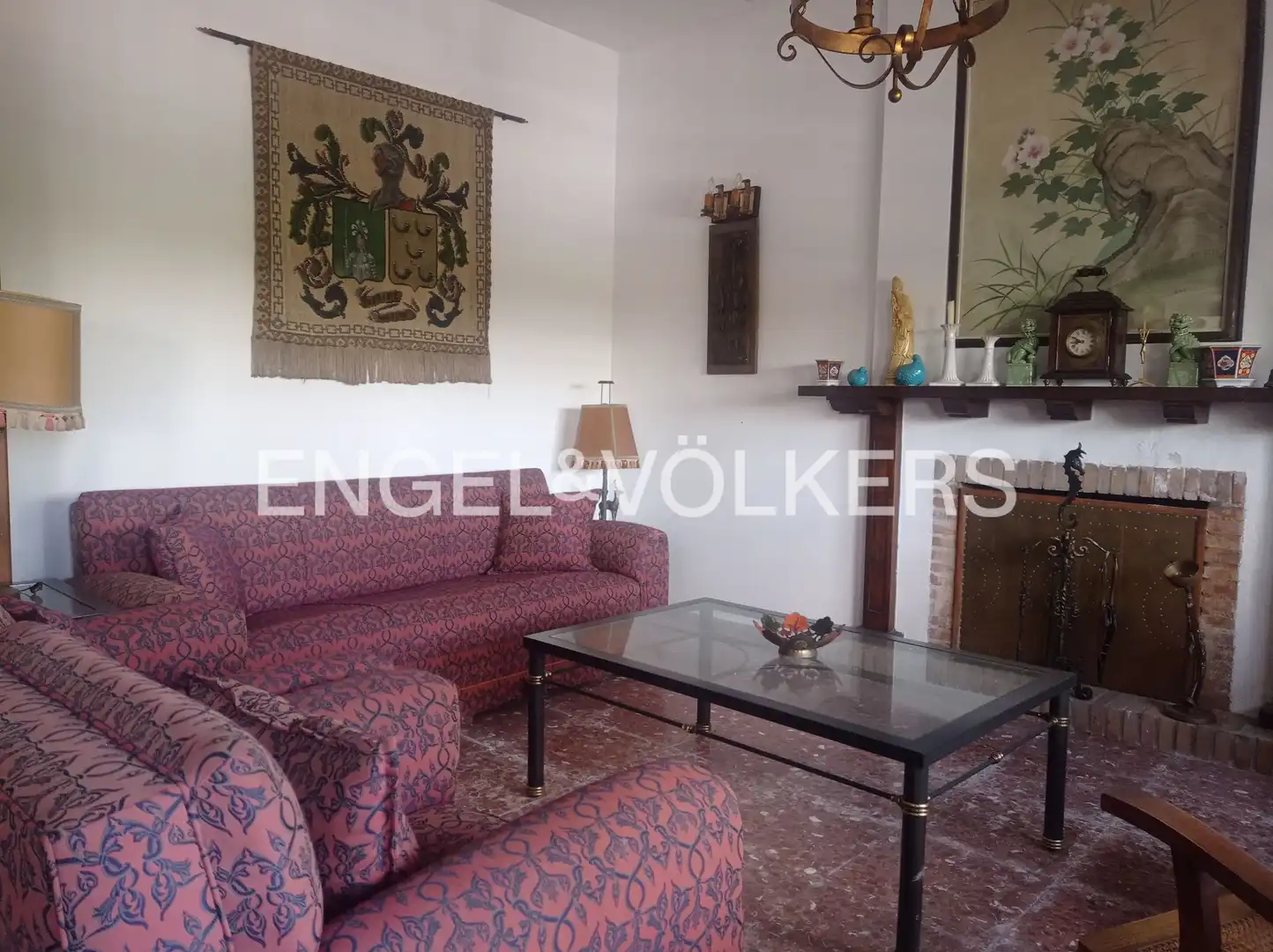 Sala de estar de Casa o chalet en venta en Dos Hermanas con Calefacción, Jardín privado y Terraza