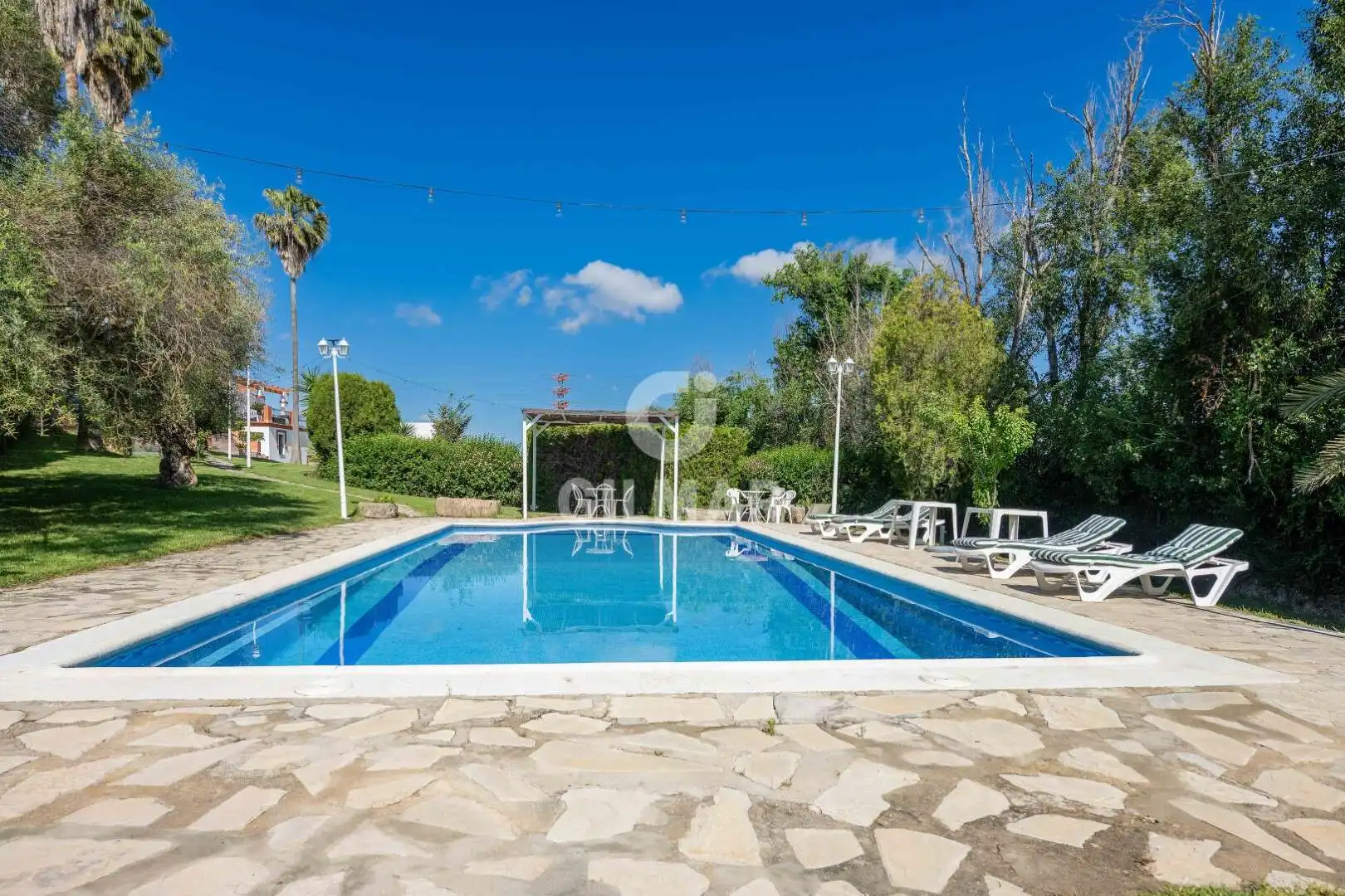 Swimming pool of Houses for sale in Villamartín  with Heating, Private garden and Swimming Pool