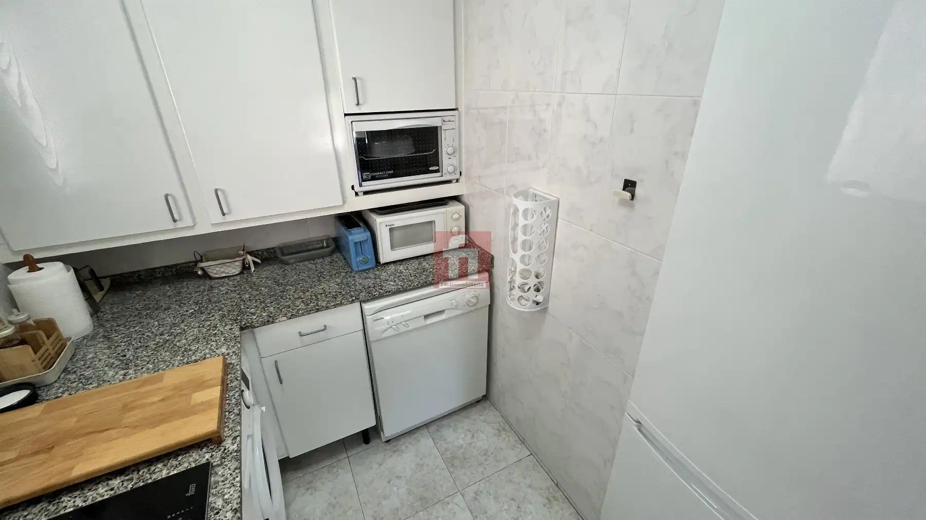 Cocina de Piso de alquiler en El Vendrell con Terraza y Amueblado
