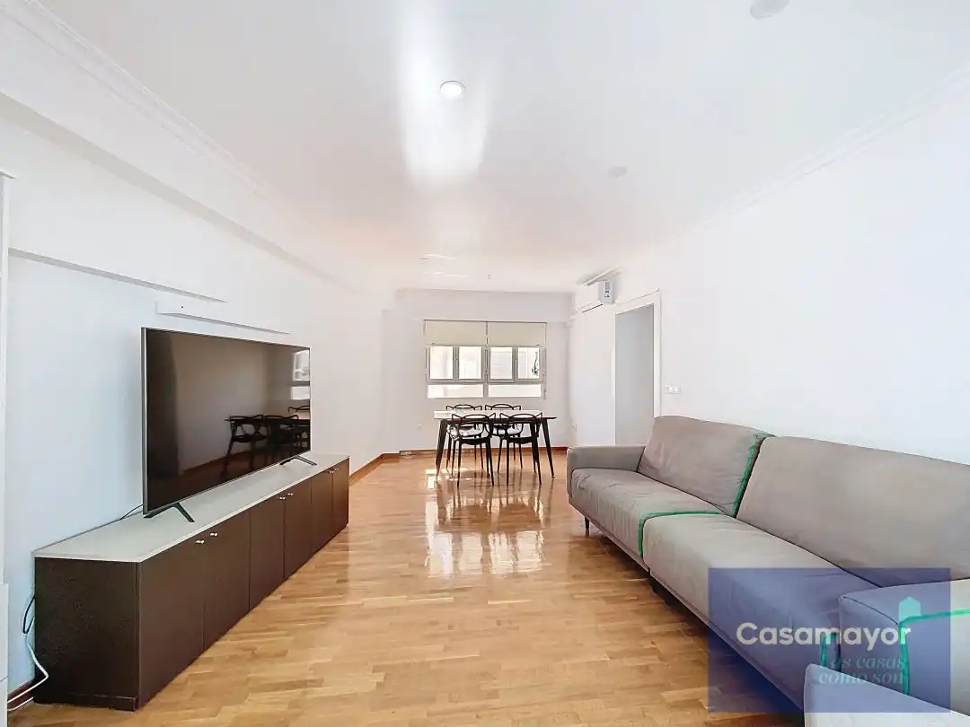 Sala de estar de Piso de alquiler en Alicante / Alacant con Aire acondicionado y Calefacción