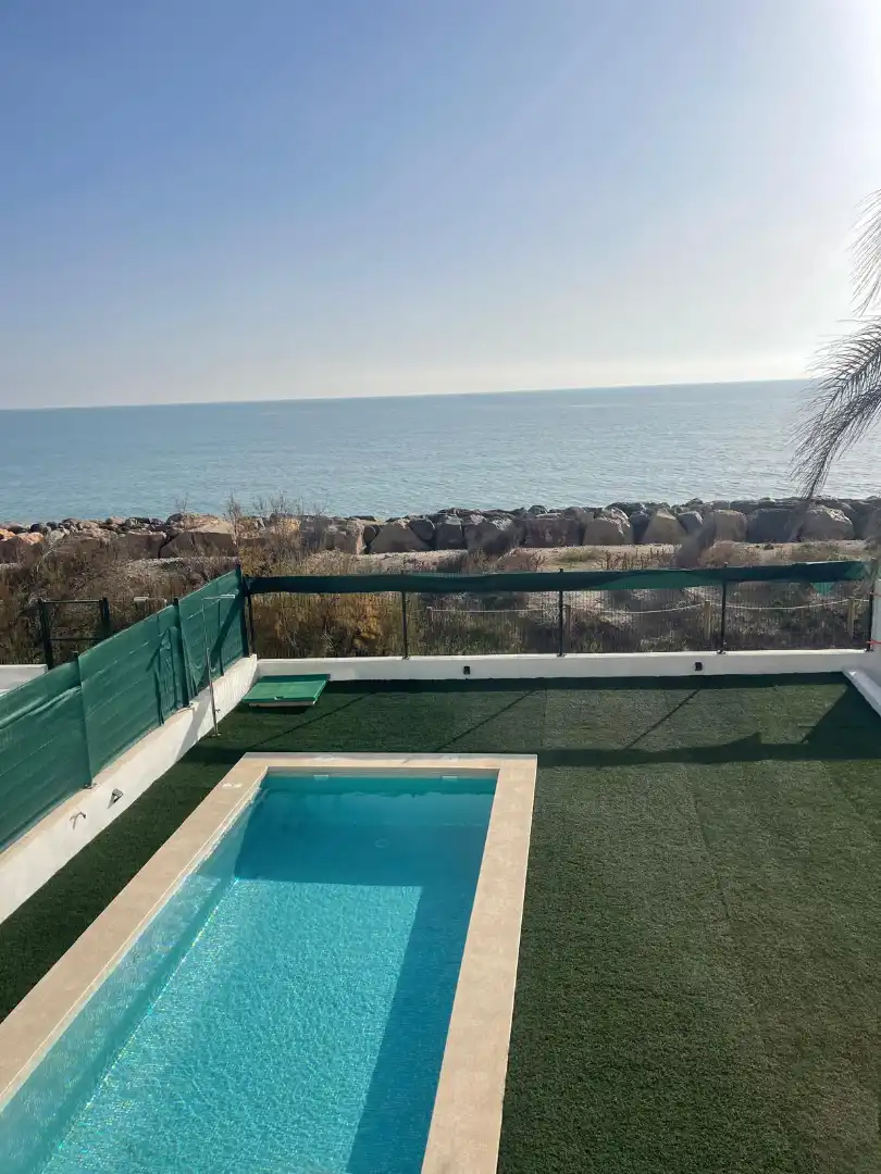 Piscina de Casa o chalet de alquiler con opción a compra en Burriana / Borriana con Aire acondicionado, Jardín privado y Piscina