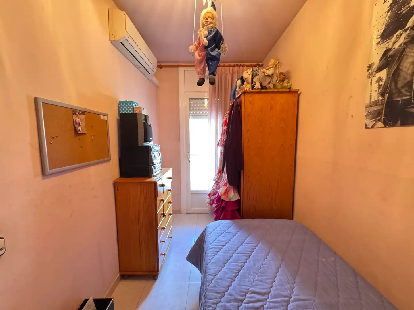 Dormitori de Casa adosada en venda en Cardedeu amb Aire condicionat, Calefacció i Jardí privat