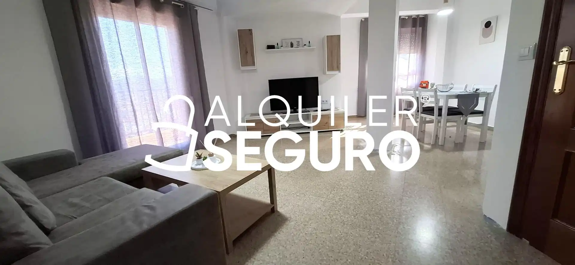 Wohnzimmer von Wohnung zur Miete in L'Alcúdia de Crespins mit Klimaanlage und Möbliert