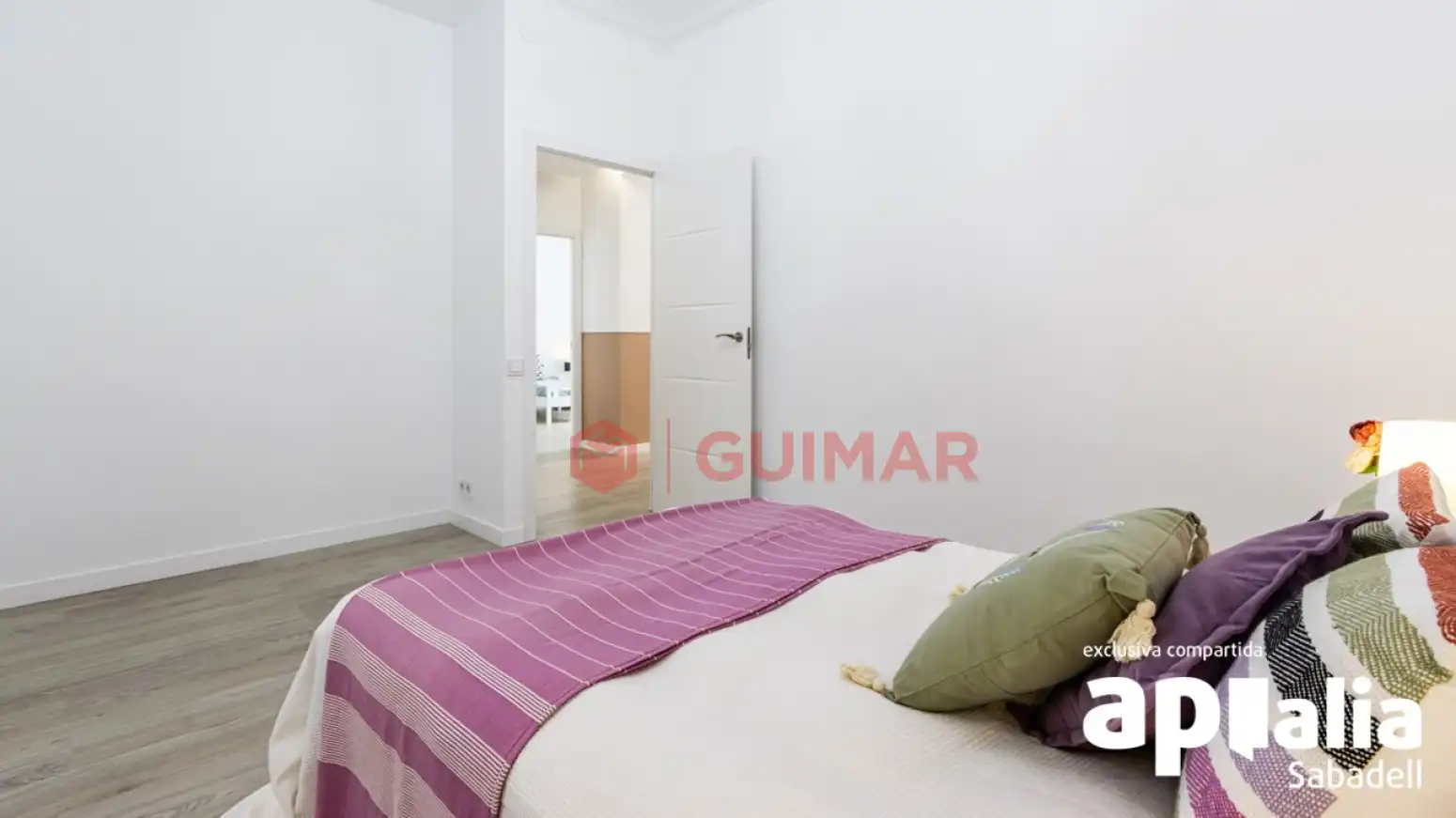 Bedroom of Flat for sale in Sabadell  with Air Conditioner, Heating and Private garden