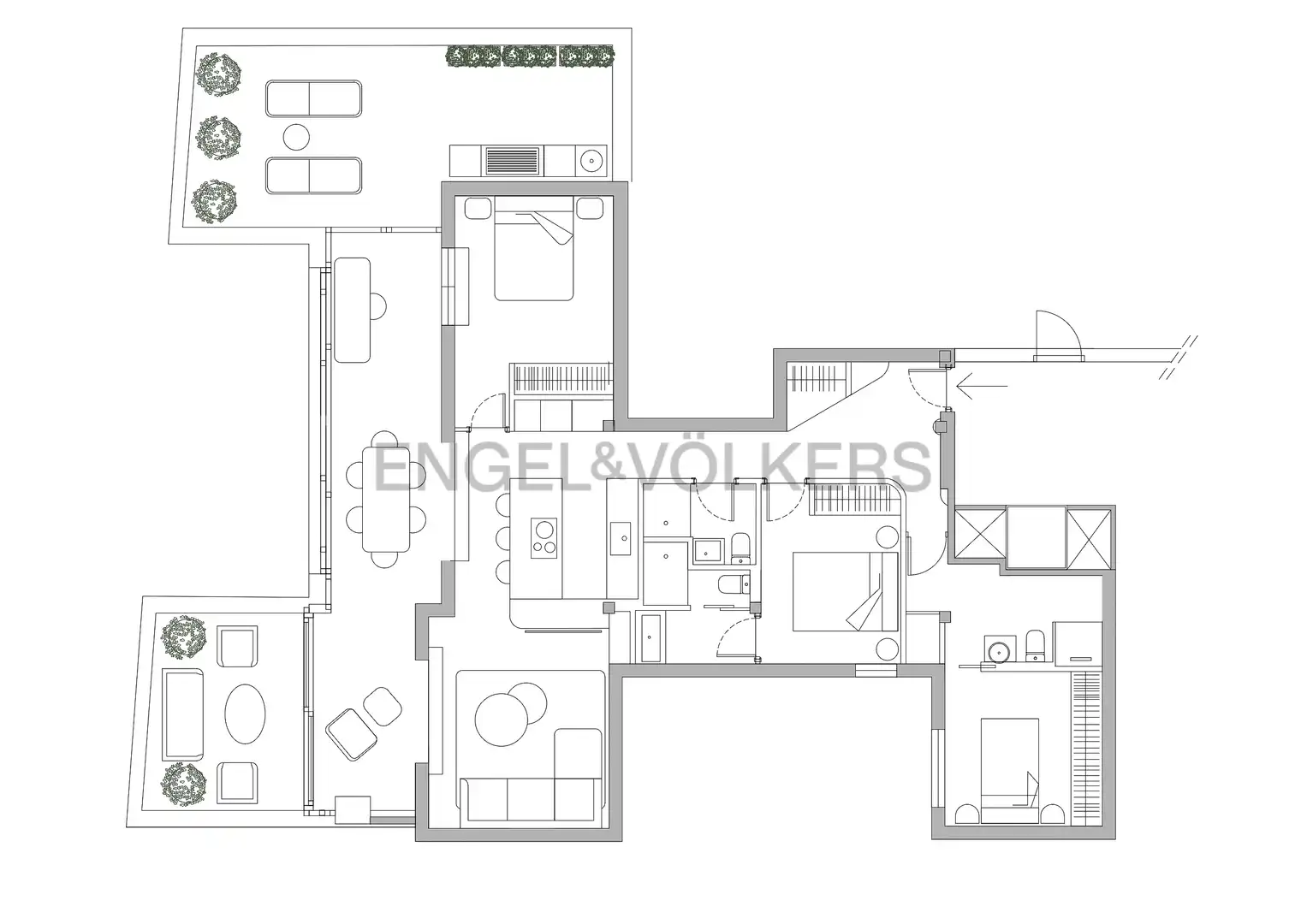Attic for sale in Madrid  with Air Conditioner, Heating and Terrace