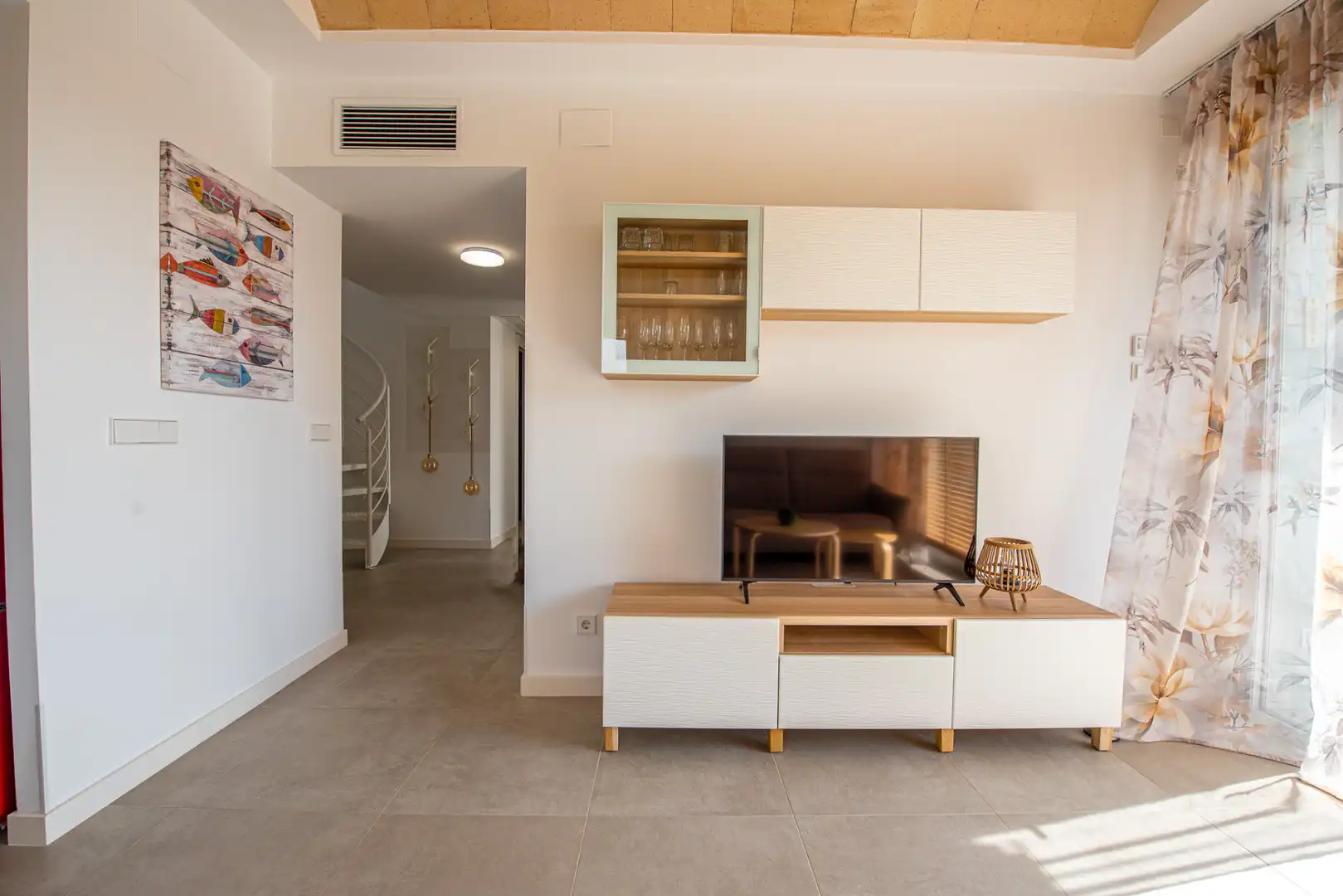 Living room of Flat for sale in Castell d'Aro, Platja d'Aro i s'Agaró  with Air Conditioner, Heating and Terrace