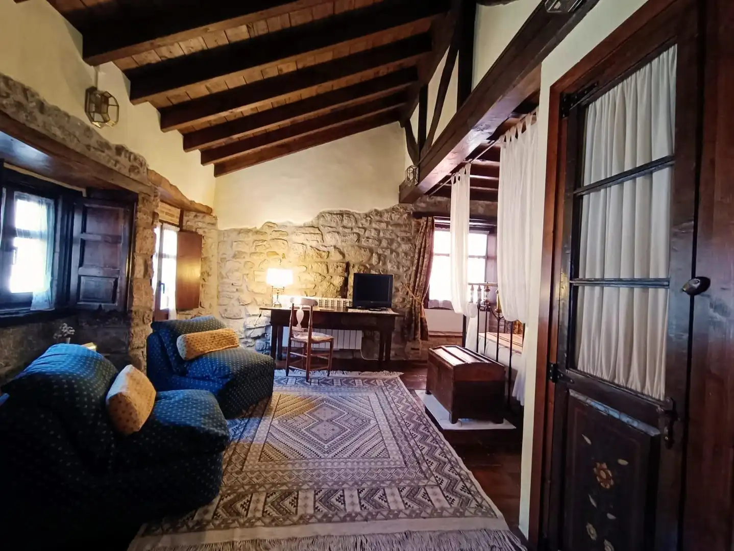 Living room of Country homes for sale in Peñamellera Baja  with Heating, Private garden and Terrace