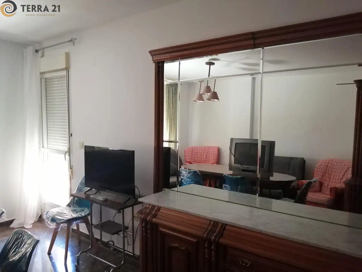 Sala de estar de Piso de alquiler en Jaén con Terraza
