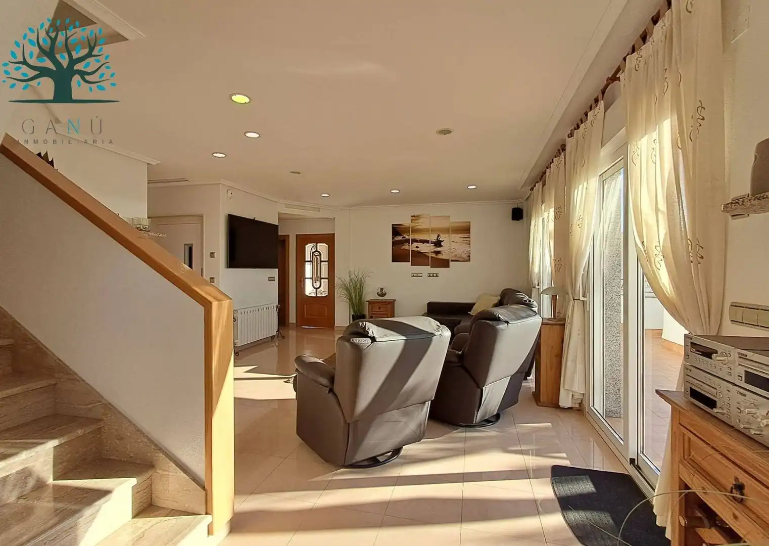 Sala de estar de Casa o chalet en venta en Cartagena con Aire acondicionado, Calefacción y Jardín privado