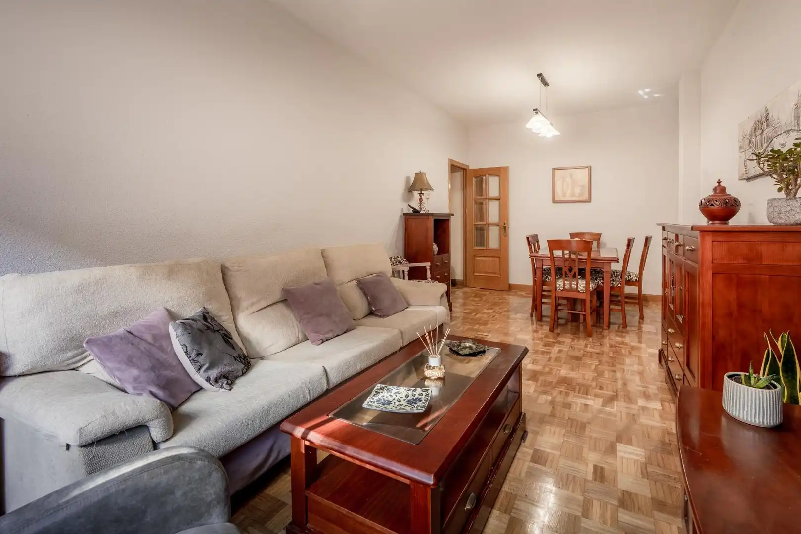 Sala de estar de Piso en venta en Madrid con Aire acondicionado, Calefacción y Alarma