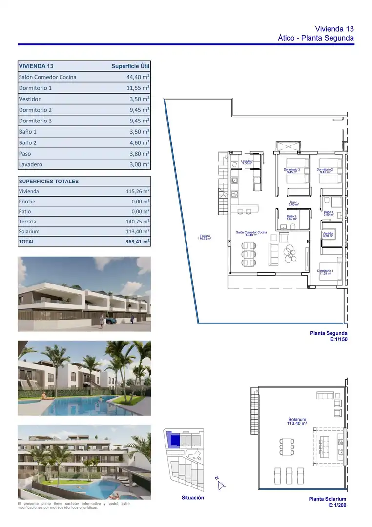 Penthouse mit Pool zum Verkauf in Pilar de la Horadada ciudad, imagen 29