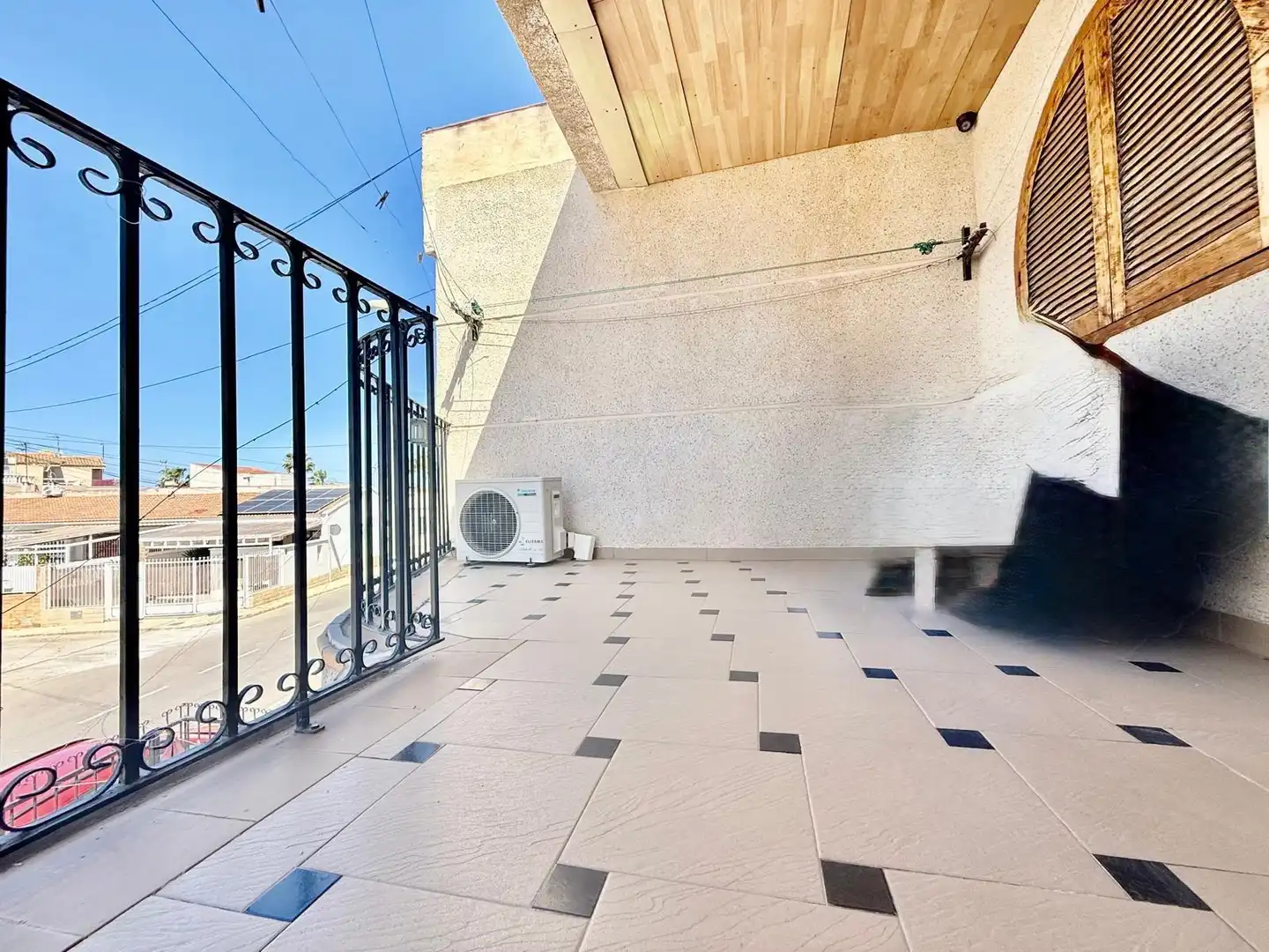 Terraza de Casa adosada en venta en San Pedro del Pinatar con Aire acondicionado, Jardín privado y Terraza
