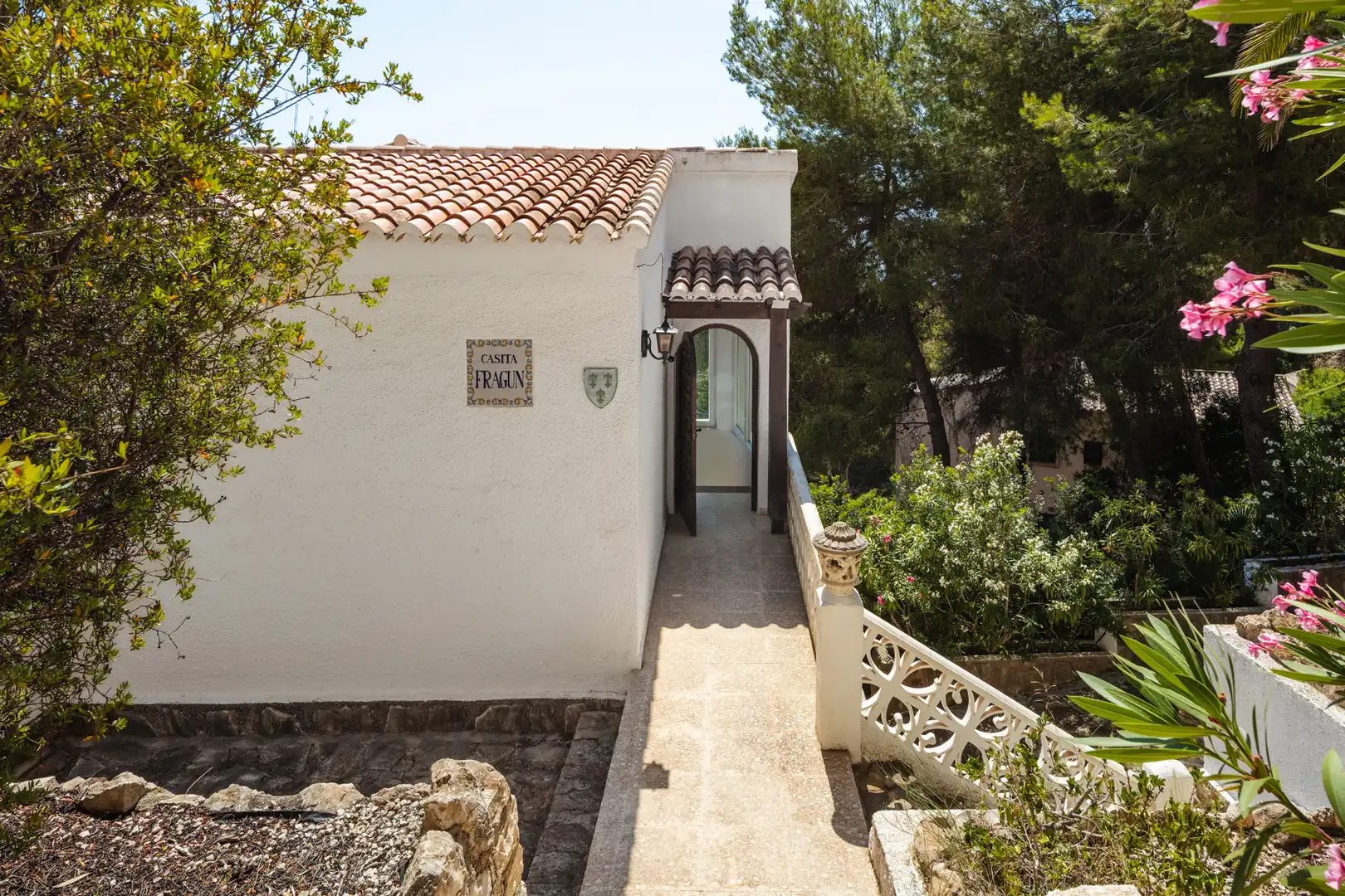 Vista exterior de Casa o chalet en venta en Jávea / Xàbia con Aire acondicionado, Jardín privado y Terraza