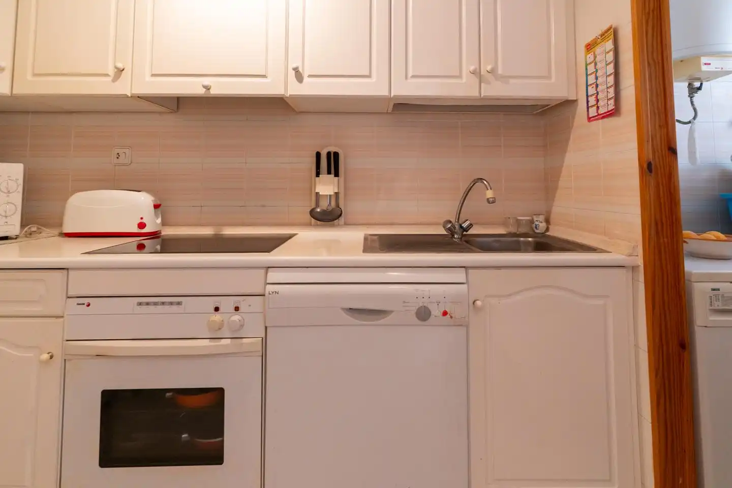 Kitchen of Flat for sale in Santa Pola  with Terrace and Furnished