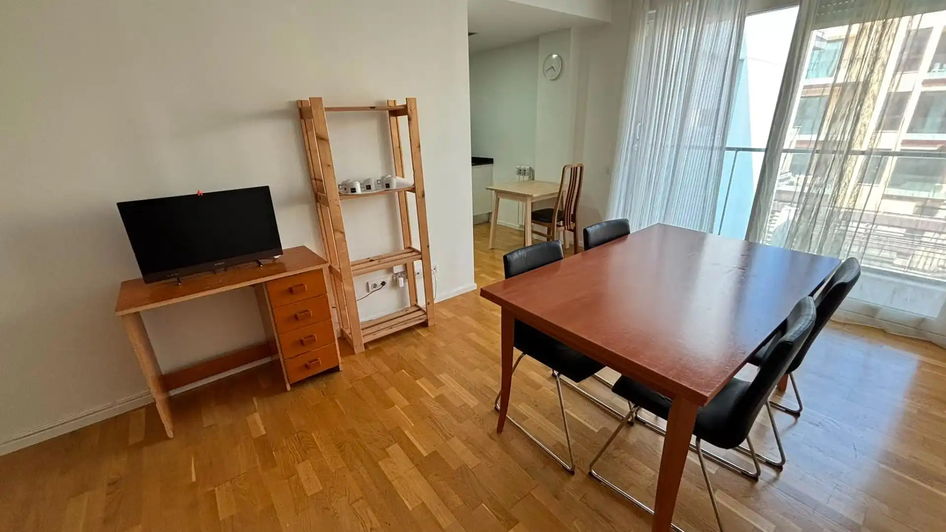 Esszimmer von Wohnungen zur Miete in Cubelles mit Klimaanlage, Balkon und Gemeinschaftspool