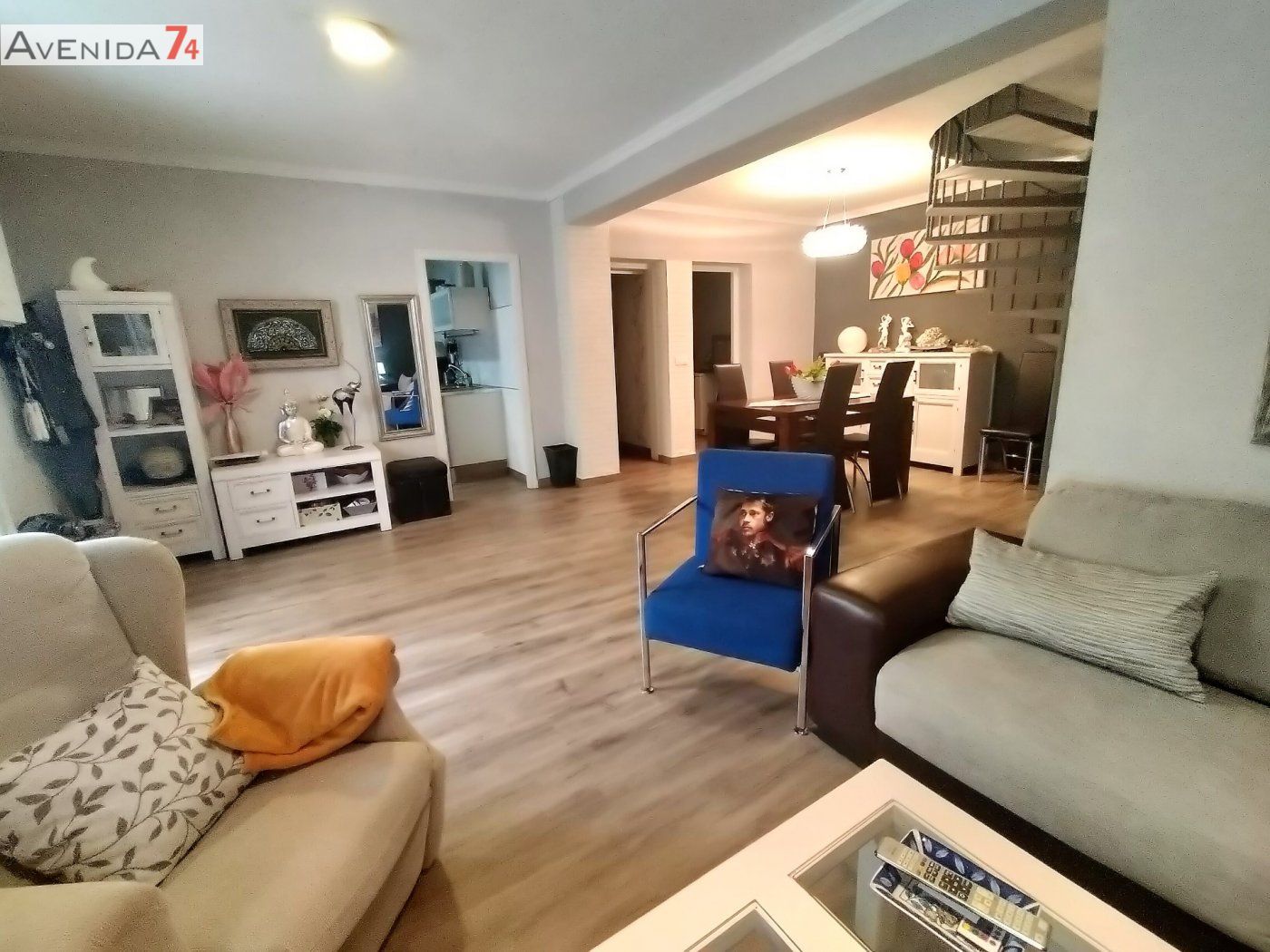Sala d'estar de Dúplex en venda en Águilas amb Calefacció, Terrassa i Balcó