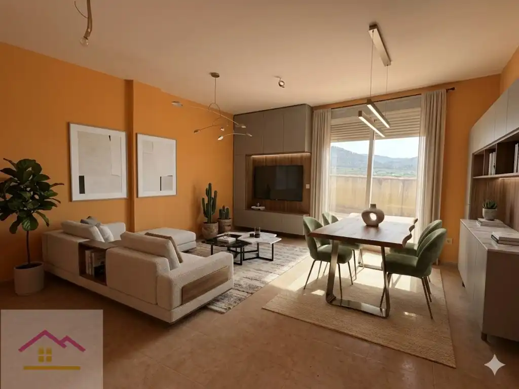Sala de estar de Dúplex en venta en Alcalà de Xivert con Aire acondicionado y Terraza