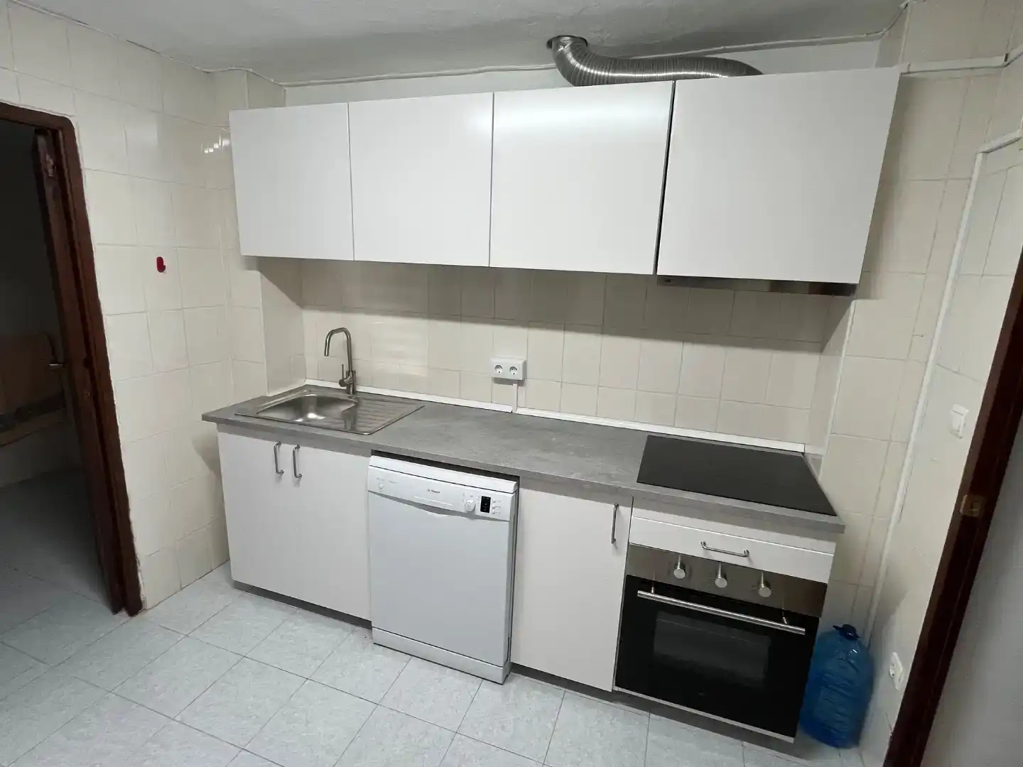 Cuina de Dúplex de lloguer en Murcia amb Aire condicionat i Moblat