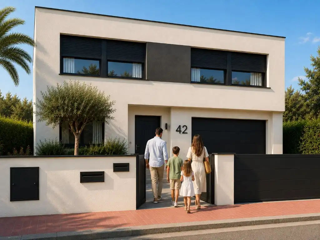 Vista exterior de Casa o chalet en venta en Cunit