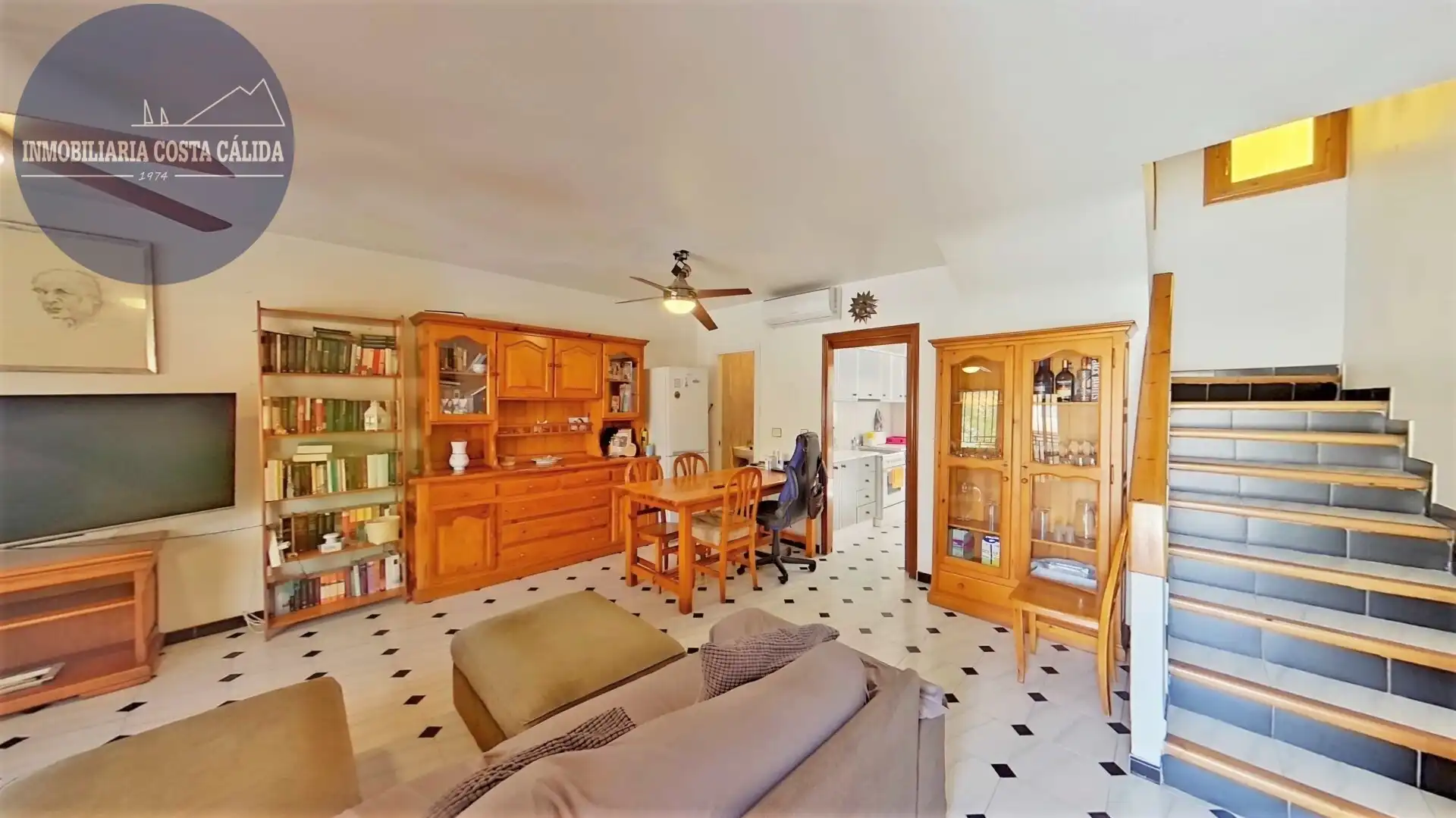 Sala de estar de Dúplex en venta en Águilas con Aire acondicionado, Calefacción y Terraza