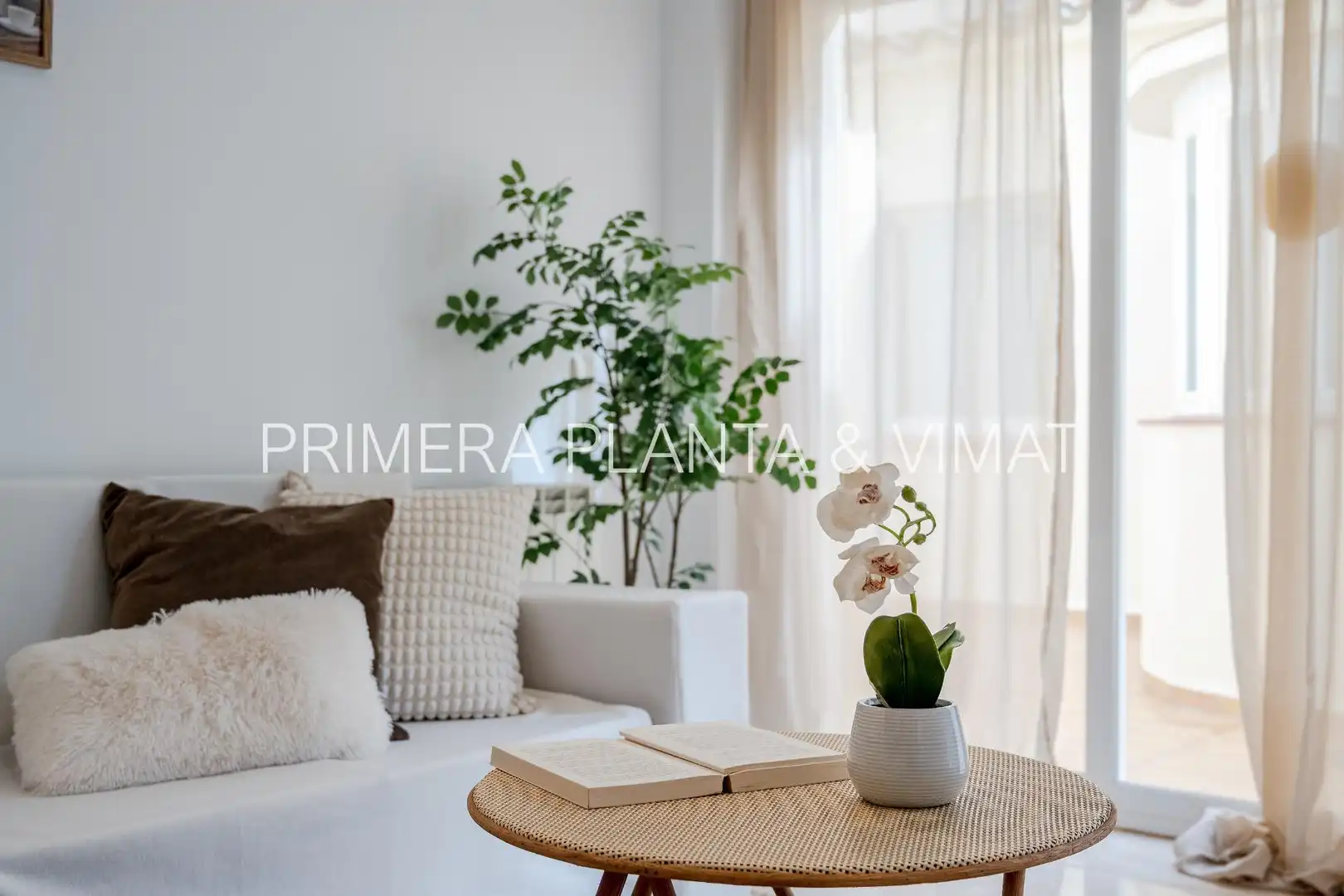 Sala de estar de Planta baja en venta en Mataró con Aire acondicionado, Calefacción y Terraza