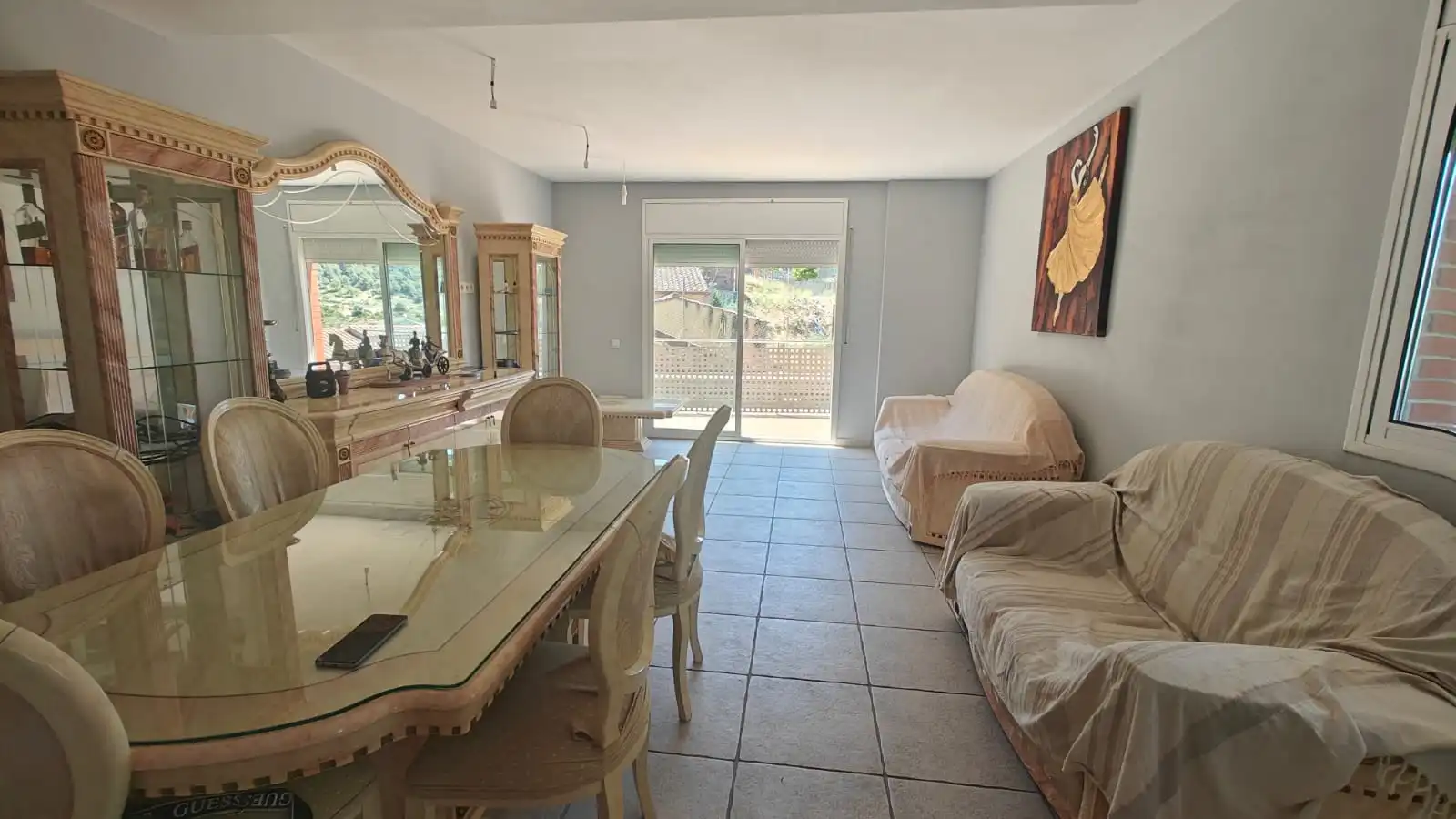 Wohnzimmer von Haus oder Chalet zum Verkauf in Castellet i la Gornal mit Klimaanlage, Heizung und Privatgarten