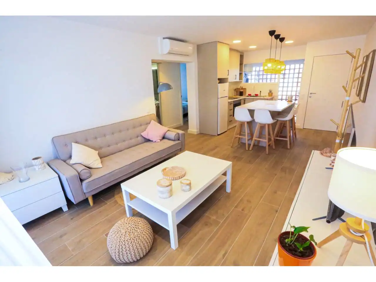 Sala de estar de Piso en venta en Cambrils con Aire acondicionado, Amueblado y Balcón