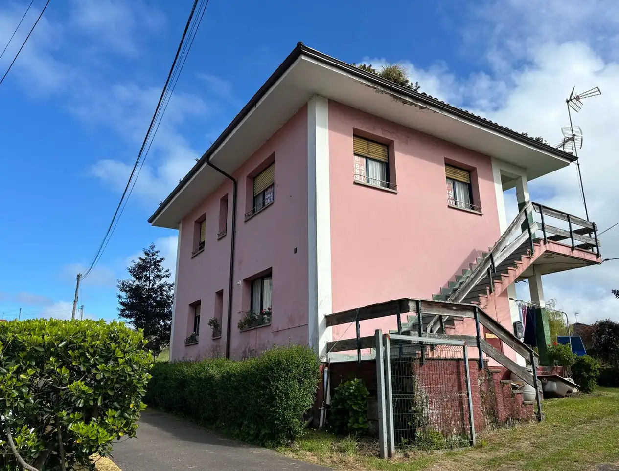 Vista exterior de Casa o chalet en venta en Carreño con Jardín privado y Terraza