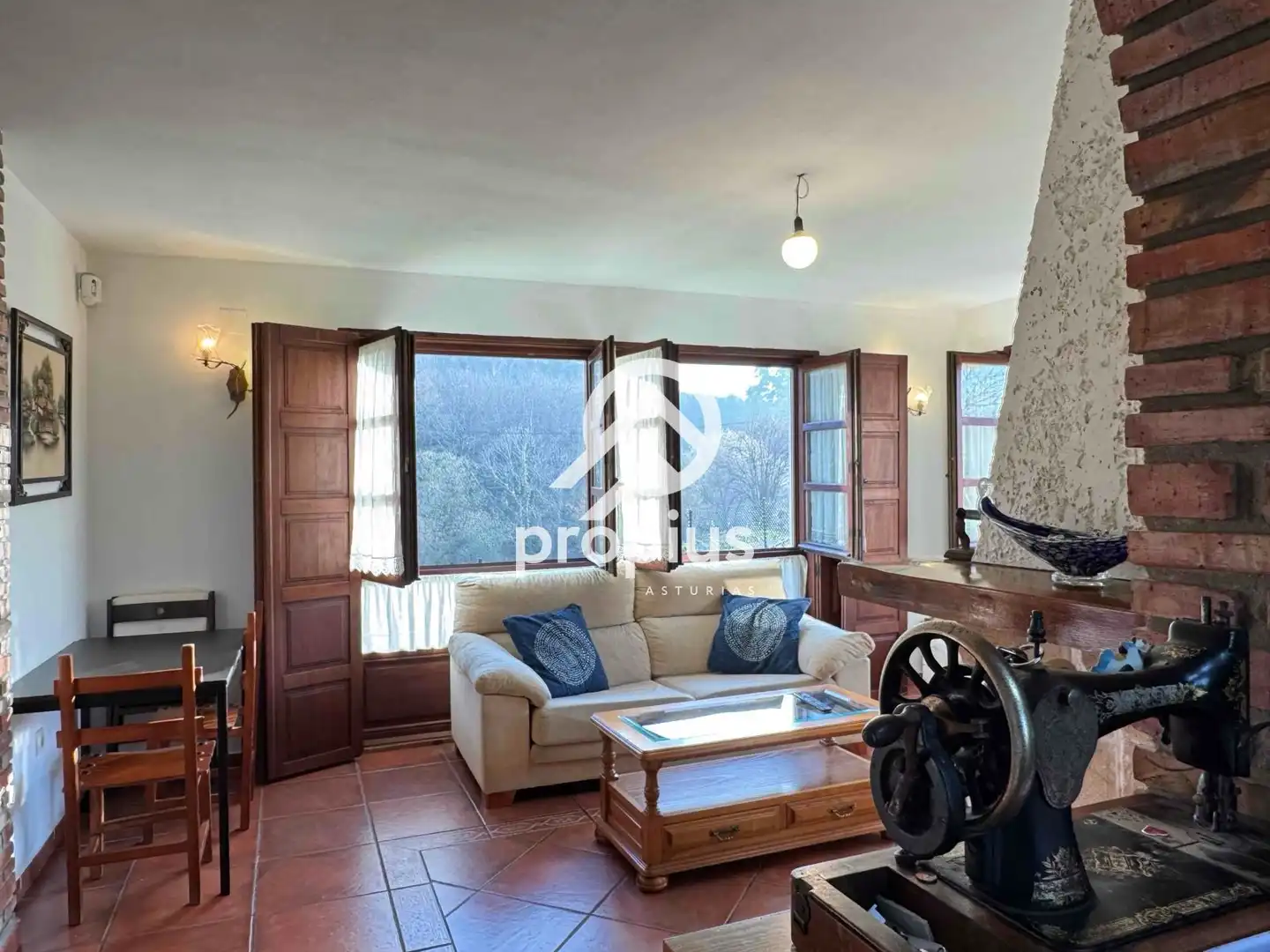 Living room of Houses for sale in Ribadedeva  with Heating, Private garden and Terrace