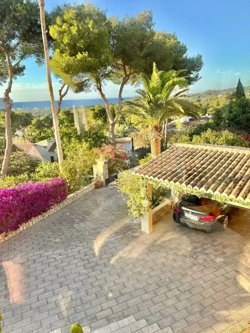 Exterior view of Houses for sale in Jávea / Xàbia  with Air Conditioner, Heating and Private garden