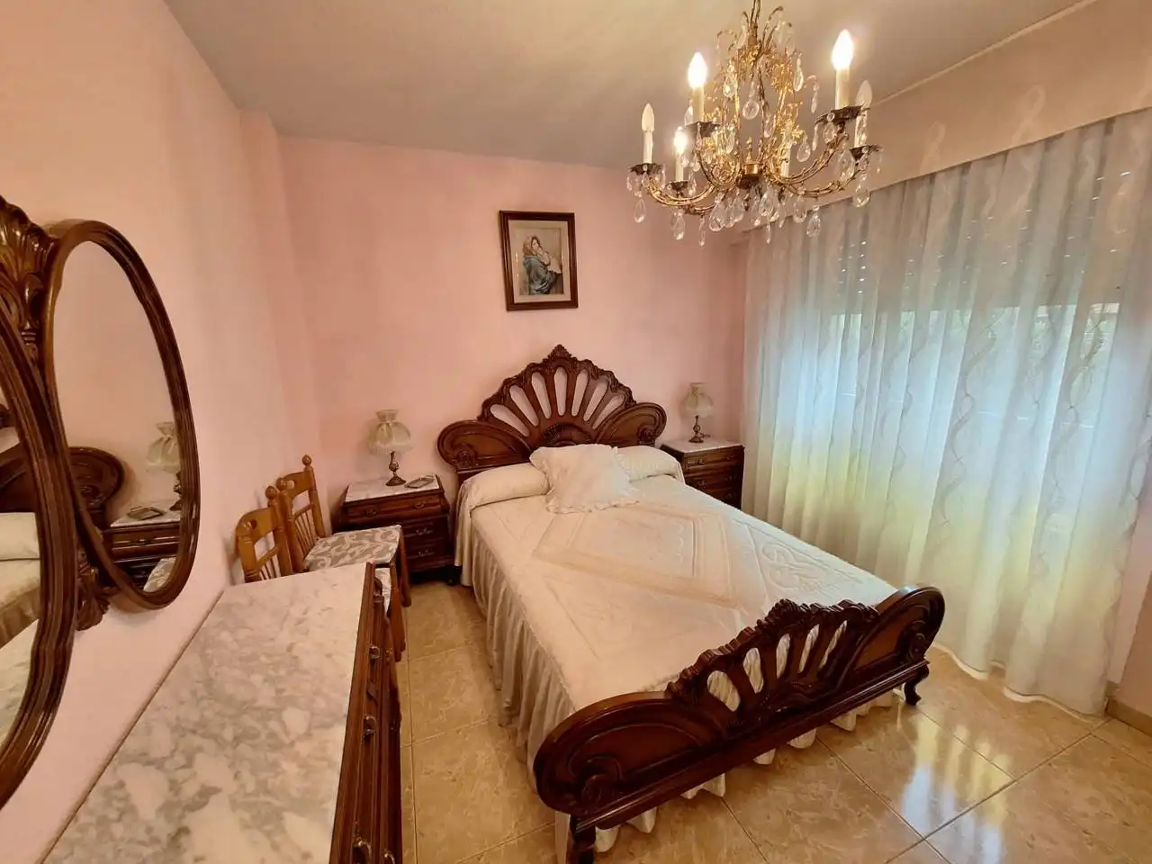 Schlafzimmer von Wohnung zum Verkauf in Fuenlabrada mit Klimaanlage, Heizung und Terrasse