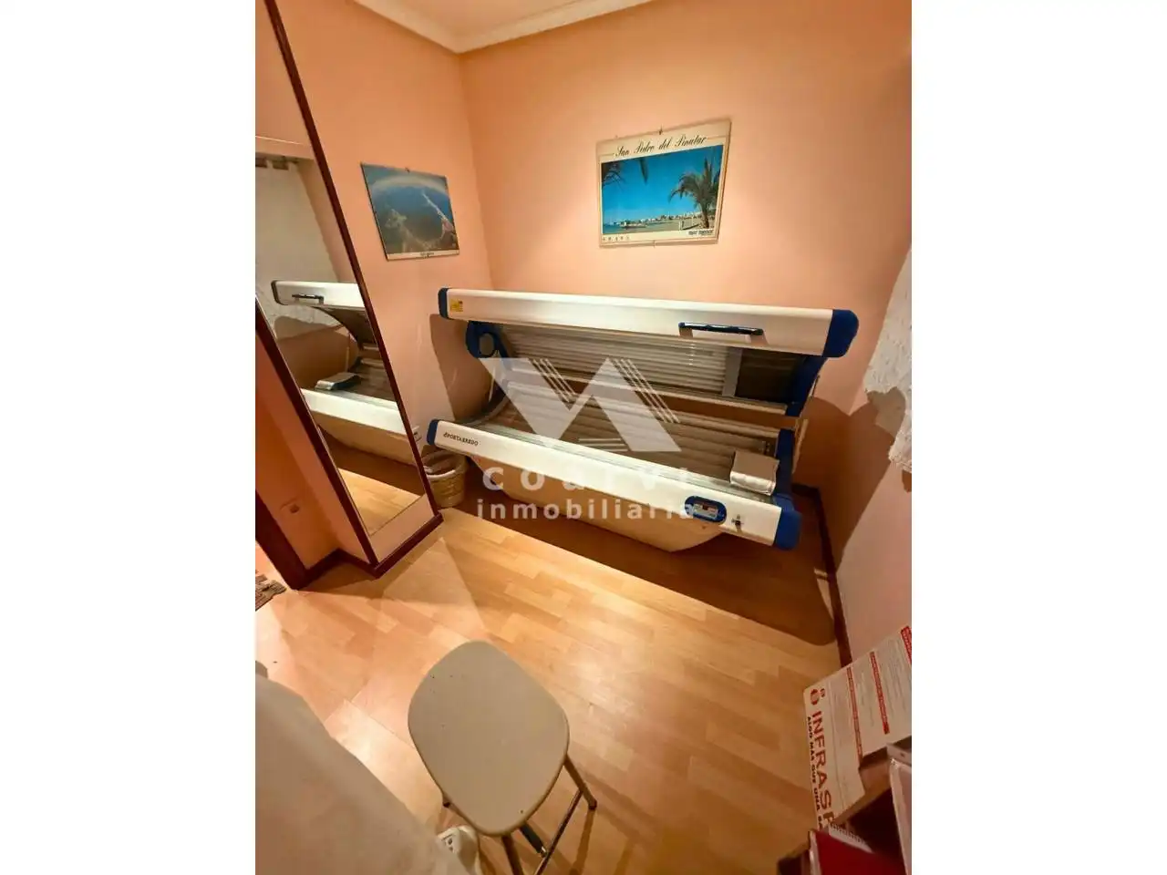 Schlafzimmer von Wohnung zur Miete in Ourense Capital  mit Heizung, Terrasse und Möbliert