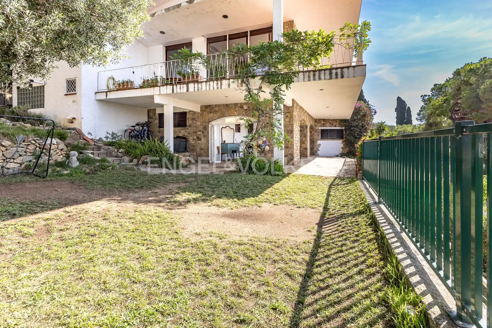 Jardí de Apartament de lloguer en Caldes d'Estrac amb Calefacció, Jardí privat i Terrassa