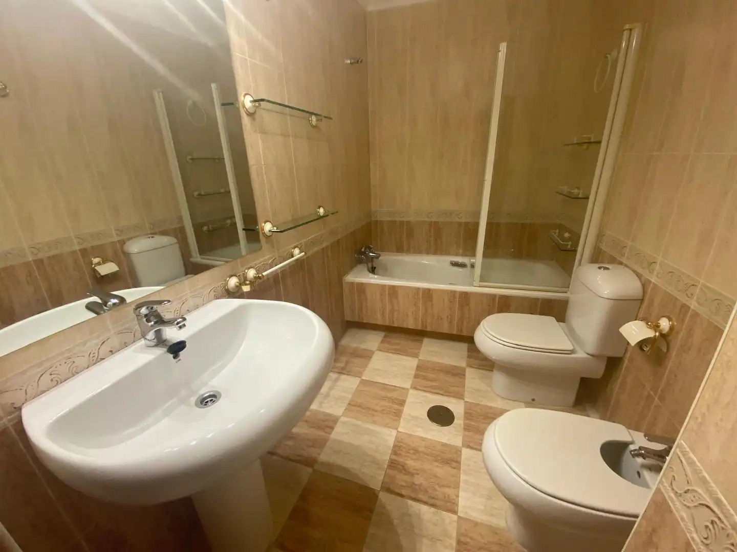 Bathroom of Flat for rent in Albacete  with Heating and Balcony