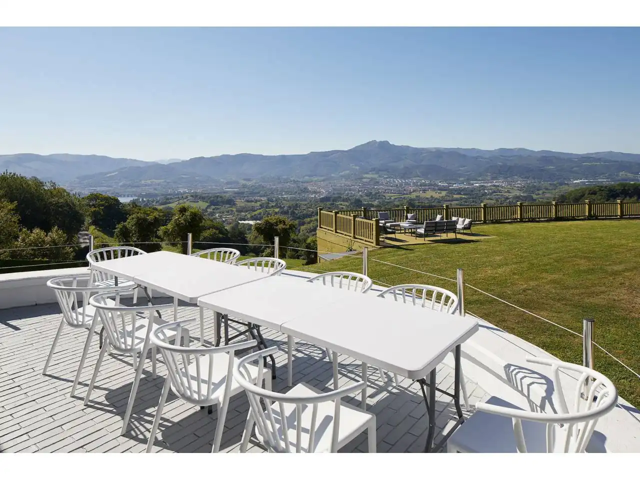 Terrassa de Casa o xalet en venda en Hondarribia amb Calefacció, Jardí privat i Terrassa