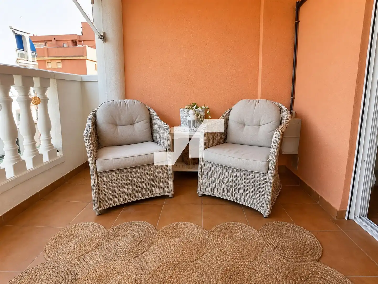 Balcony of Apartments for rent in Moncofa  with Air Conditioner, Terrace and Swimming Pool