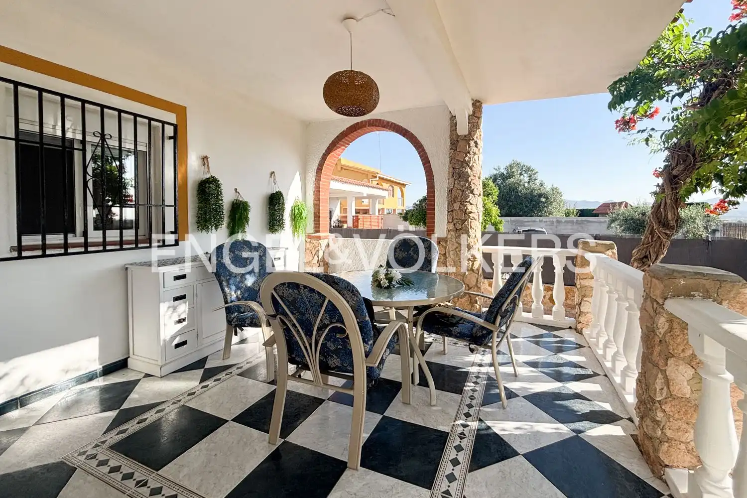 Terraza de Casa o chalet de alquiler en Bétera con Aire acondicionado, Calefacción y Jardín privado
