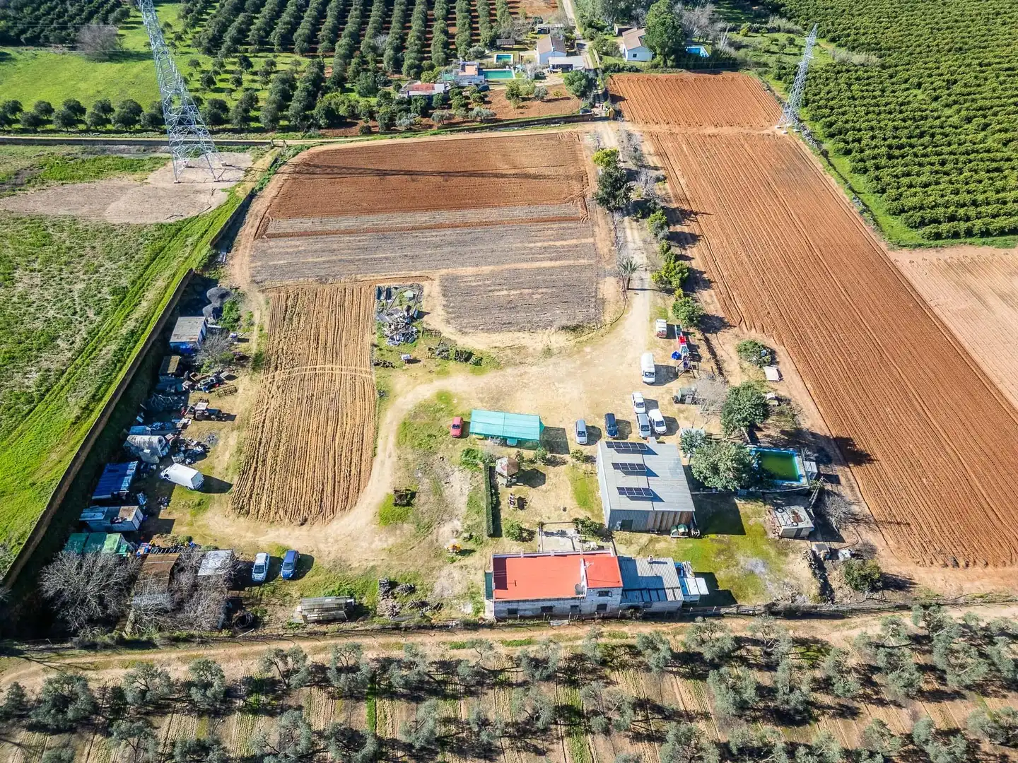 Finca rústica en venda en Alcalá de Guadaira amb Aire condicionat i Piscina