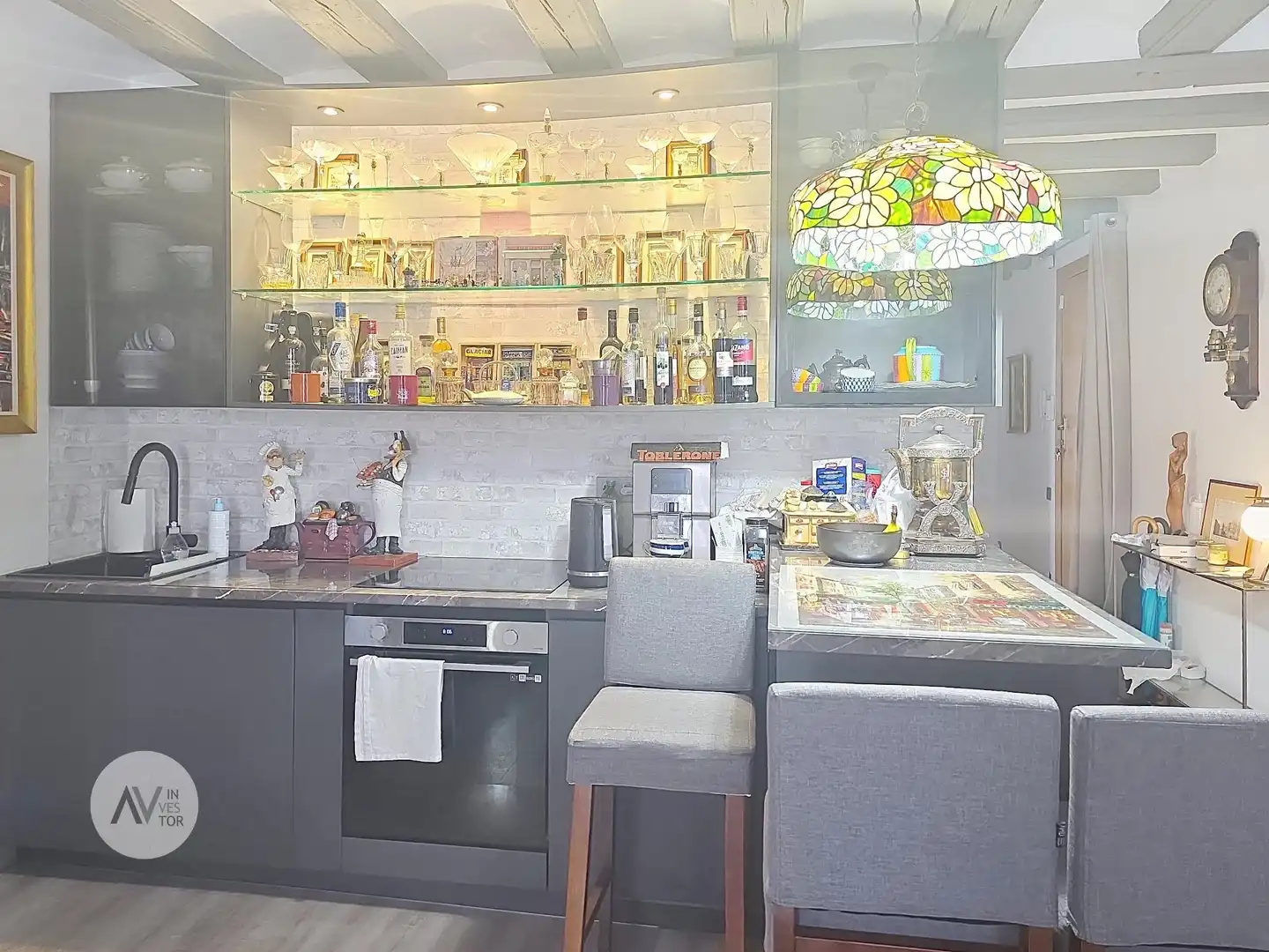 Cocina de Ático en venta en Barcelona con Aire acondicionado, Calefacción y Amueblado
