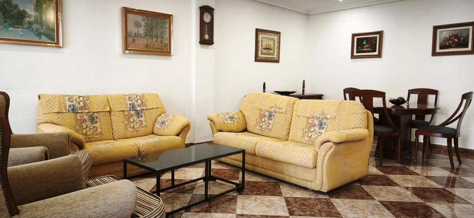 Sala d'estar de Pis de lloguer en Molina de Segura amb Aire condicionat, Calefacció i Moblat