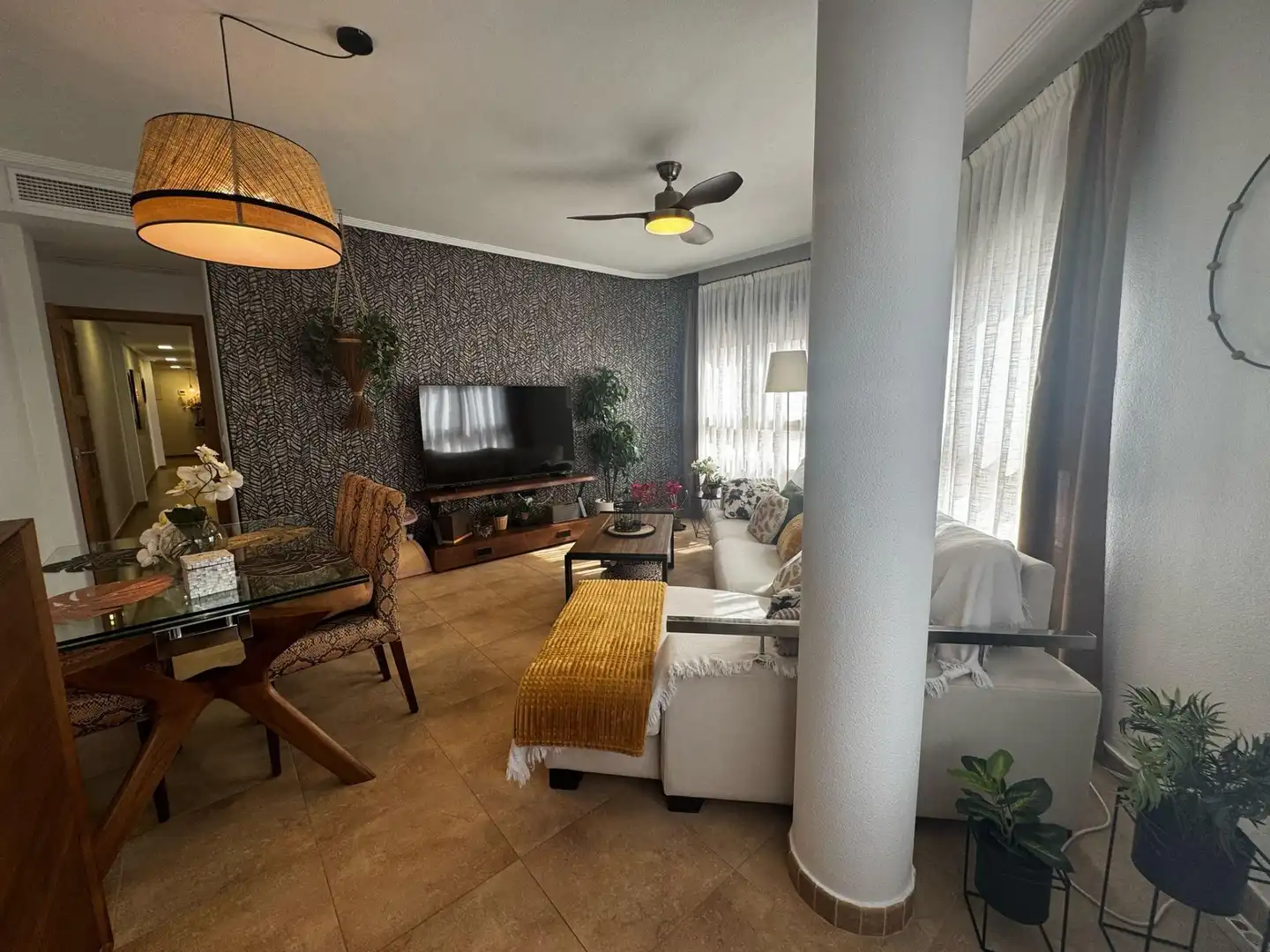 Sala d'estar de Apartament en venda en Almoradí amb Aire condicionat, Terrassa i Traster