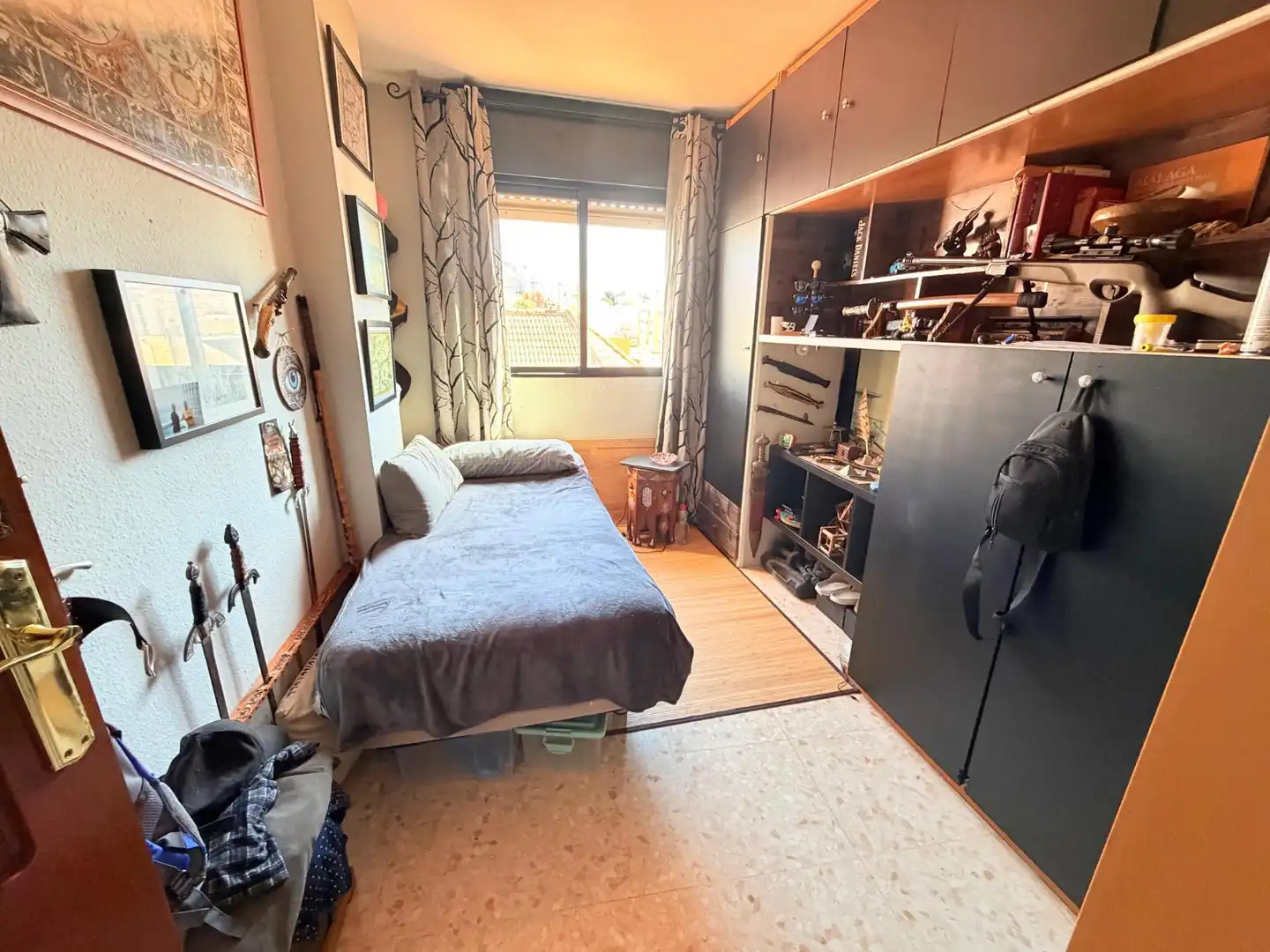 Schlafzimmer von Wohnung zum Verkauf in Málaga mit Klimaanlage