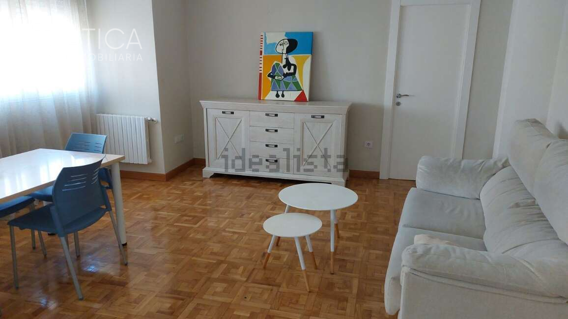 Living room of Flat to rent in Castillejo de Martín Viejo  with Heating and Furnished